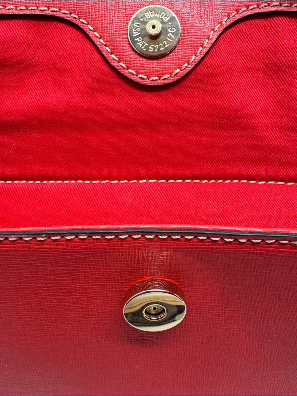 Dooney & Bourke Saffiano Leather Dana Pocket Clutch - Picture 11 of 12